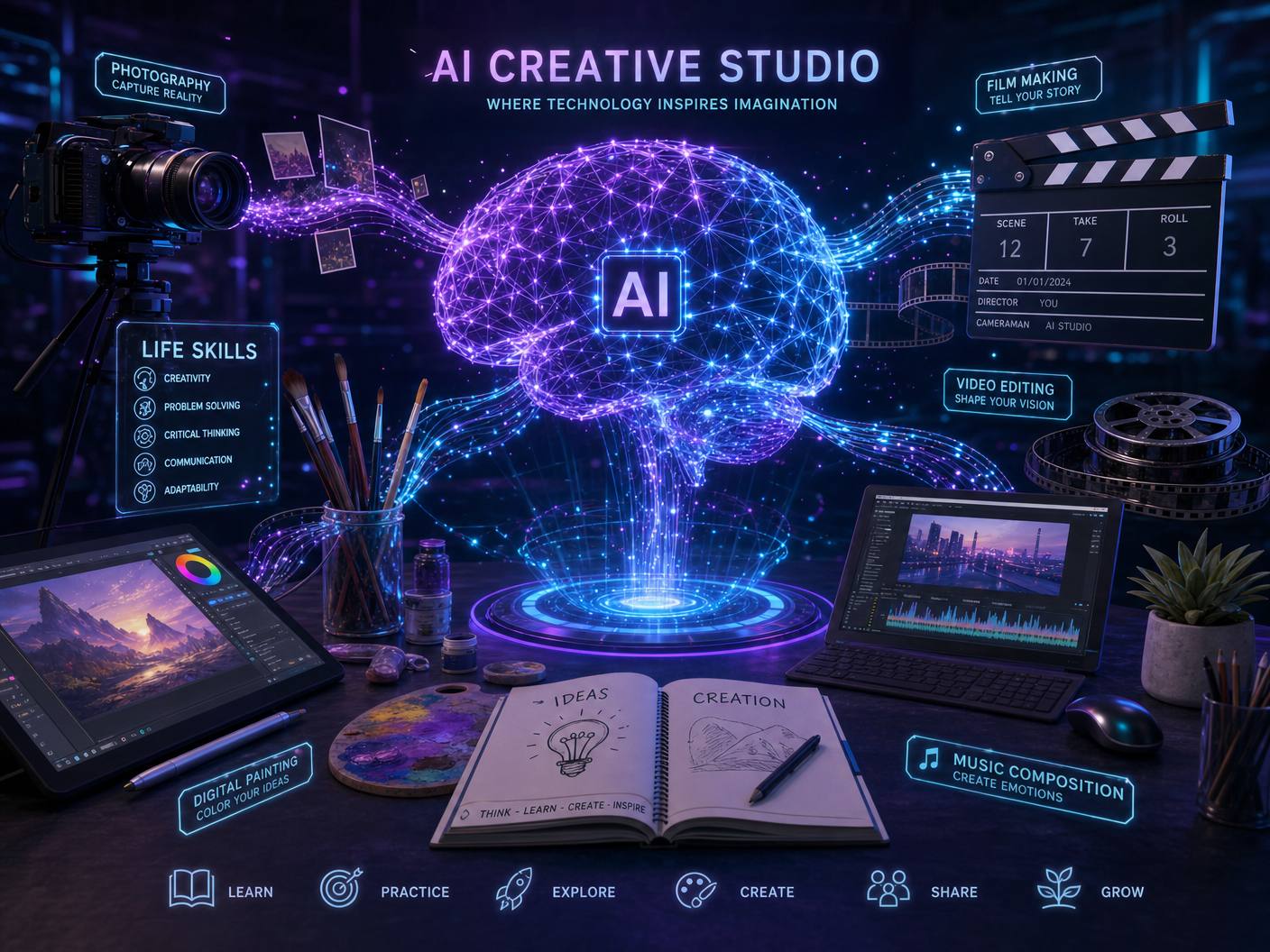 萝莉岛AI动漫创作工具